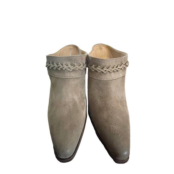 Sam Edelman Alison Mule Olive Suede Women's Size 9.5 New in Box - Picture 4 of 11